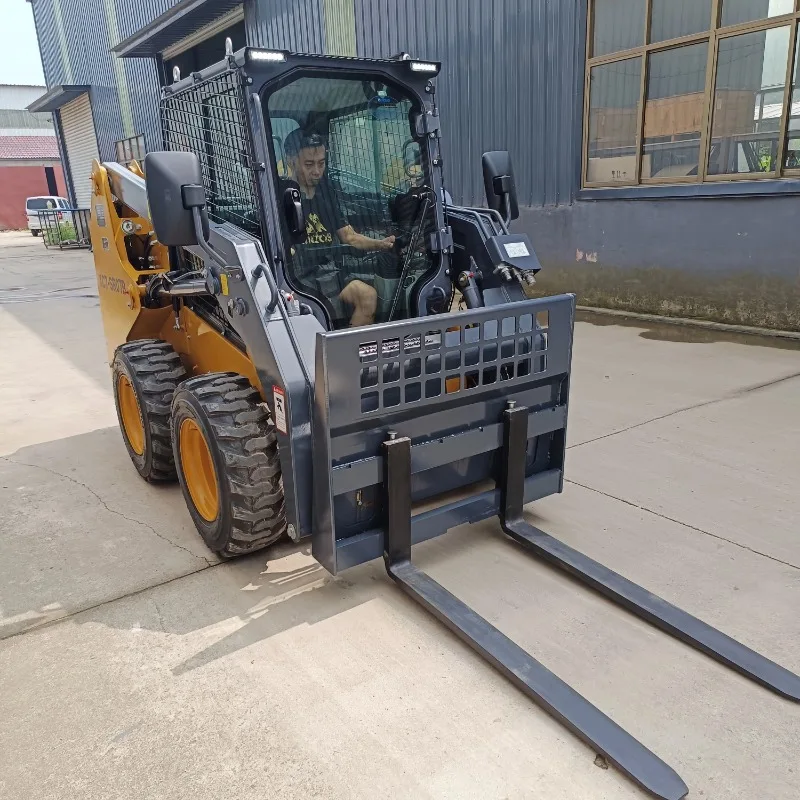 Skid Steer Loader Handling Equipment Forks and Fork Carriage the Quick-Change Coupling Frame Is Easy to Install