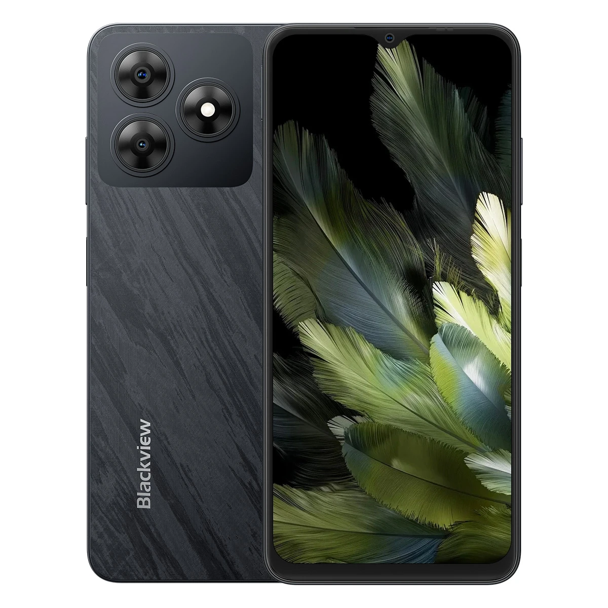 هاتف Blackview Wave 8 الذكي بشاشة 6.56 بوصة 4 جيجابايت + 128 جيجابايت / 256 جيجابايت Unisoc T606 ثماني النواة بطارية 5000 مللي أمبير في الساعة كاميرا 13 ميجابكسل 4G أندرويد 14 هاتف محمول