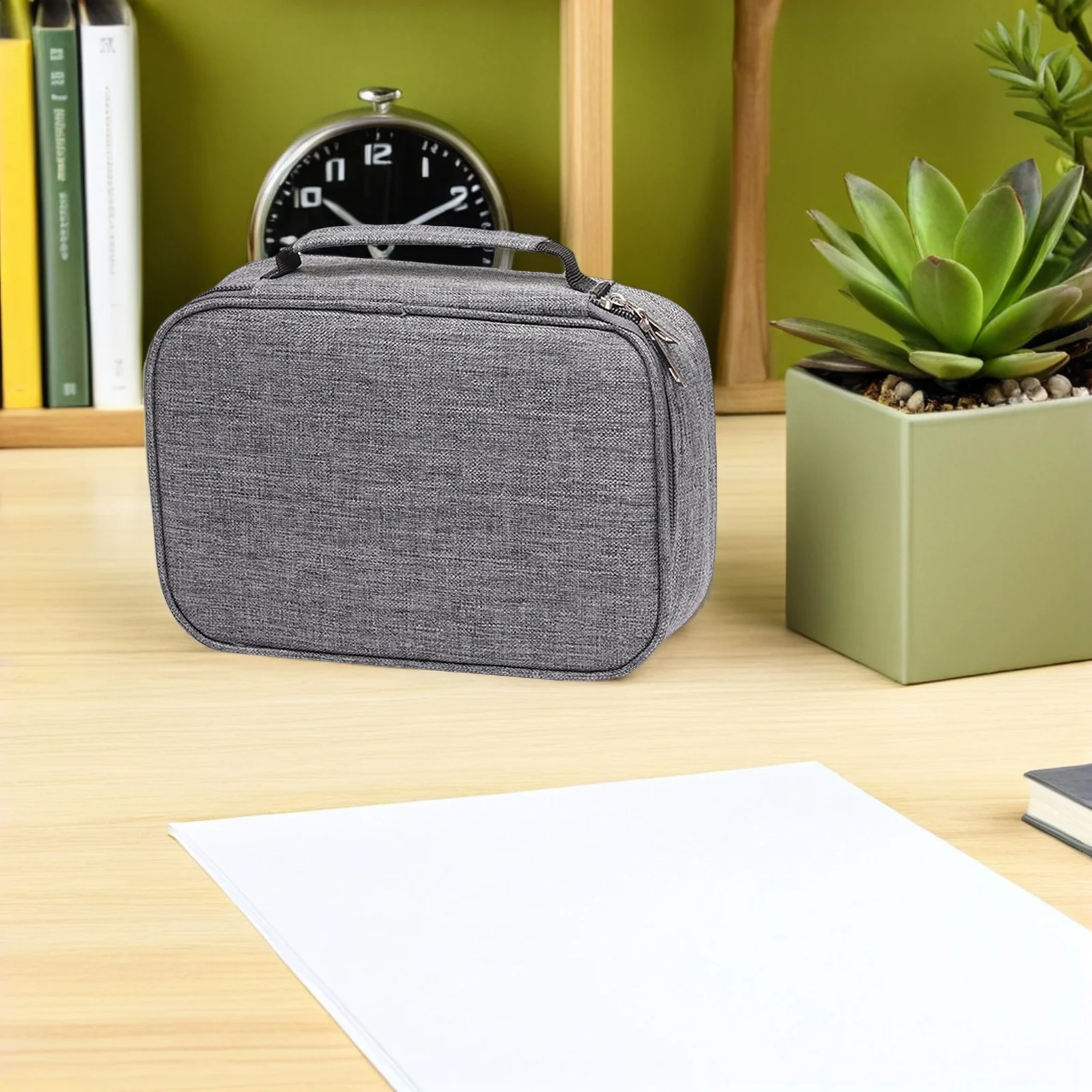 

Waterproof Portable Pencil Case Large Capacity 72 Slots Colored Pencil Organizer Zipper Stationery Bag for Travel School Office