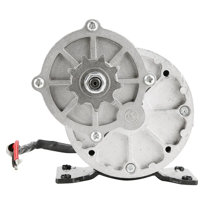 12V 250W Gear Reduction Electric Motor With 9 Tooth Sprocket Brushed DC Motors Reductor E‑Bike Scooter