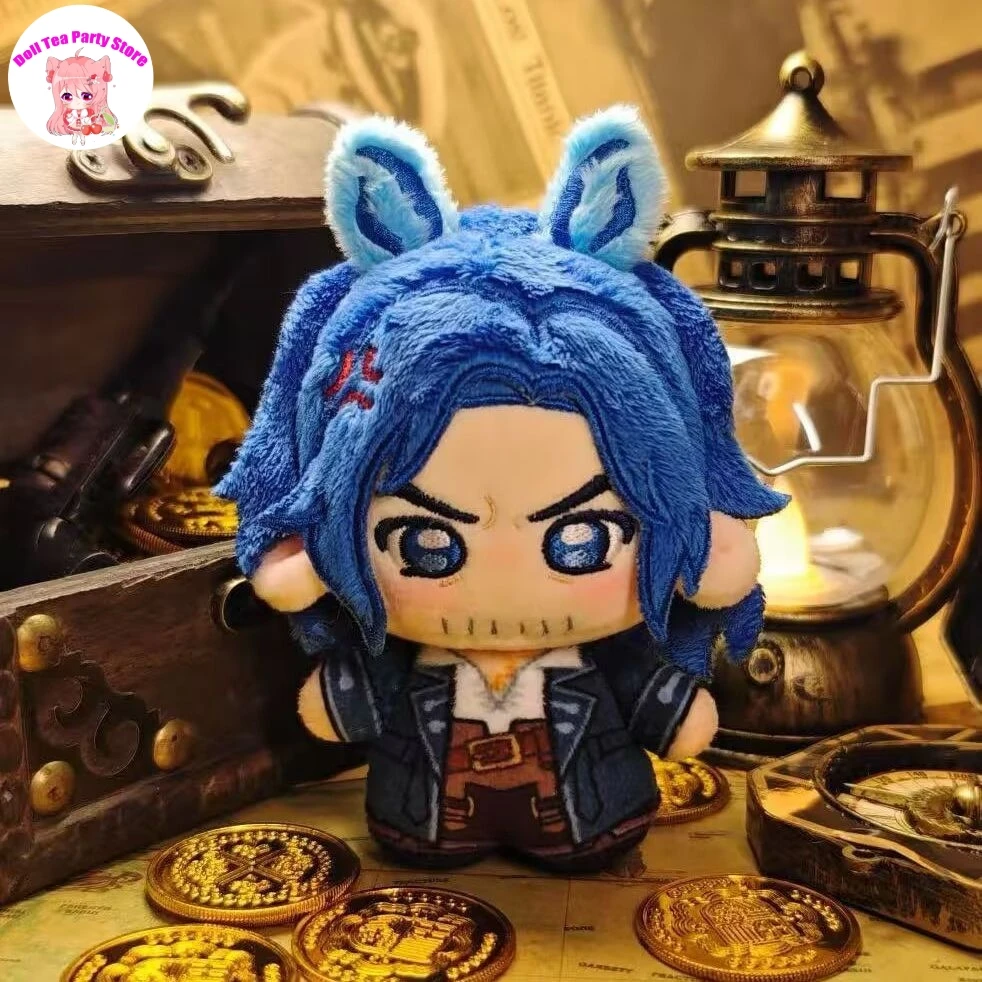 Anime Lord of Mysteries Alger Wilson Cartoon Cotton Doll Plush Printing Nunu Body Plushie 10CM Backpack Pendant Toys