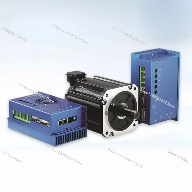 High-Voltage DC Brushless Servo Motor, High-Power Industrial Motor for Automation