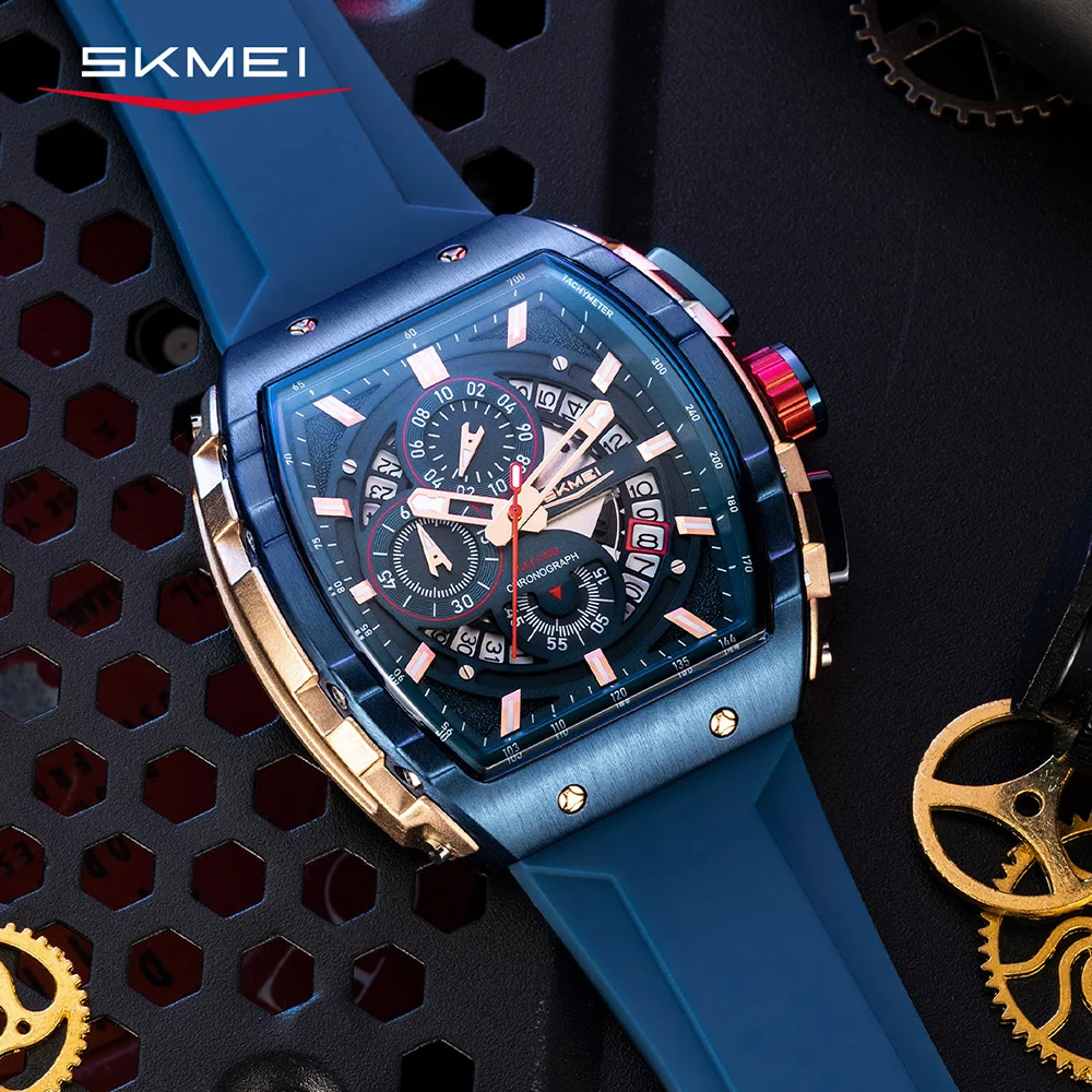 

SKMEI Роскошные кварцевые часы для мужчин и женщин, модный дизайн, наручные часы, мужские деловые водонепроницаемые часы, повседневные часы