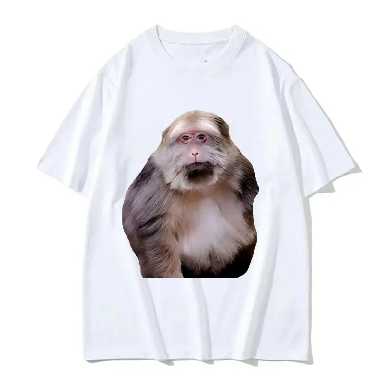 Funny Xing Xing Monkey Meme Graphic T Shirt Women Women  Tee Shirt Retro Fashion T-shirt Streetwear Graphic T Shirts Personality