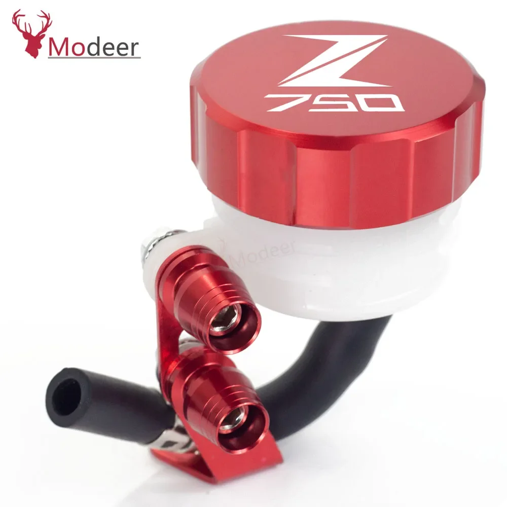 LOGO Z750 Hot sale For KAWASAKI Z750 Z750R Z750S Z 750 Motorcycle Accessories Rear Brake Fluid Reservoir Cap Oil Cup 2017 -2022