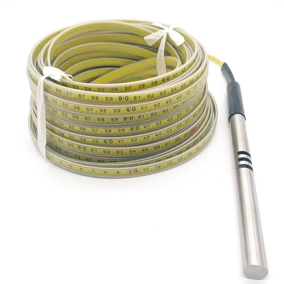 300 Meters Well Depth Measurement PU PE Steel Ruler Cable Tape With Sensor for Borehole Water Level Meter