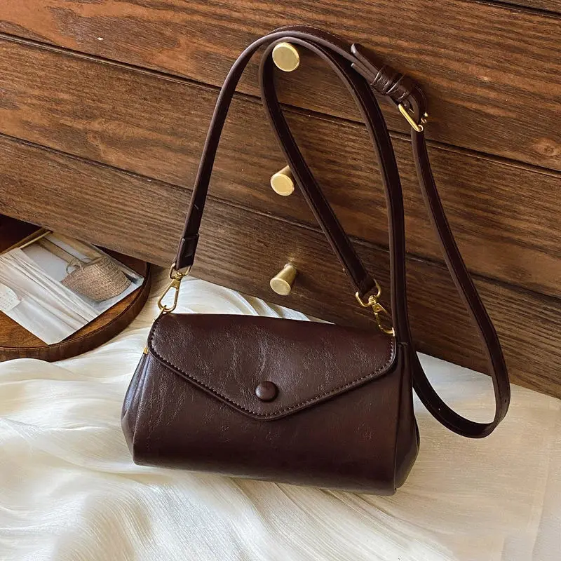 

Мягкая кожаная сумка через плечо, минималистичная сумка через плечо для женщин, универсальная сумка-тоут «день-ночь», повседневная пригородная сумка, элегантная сумка на слинге