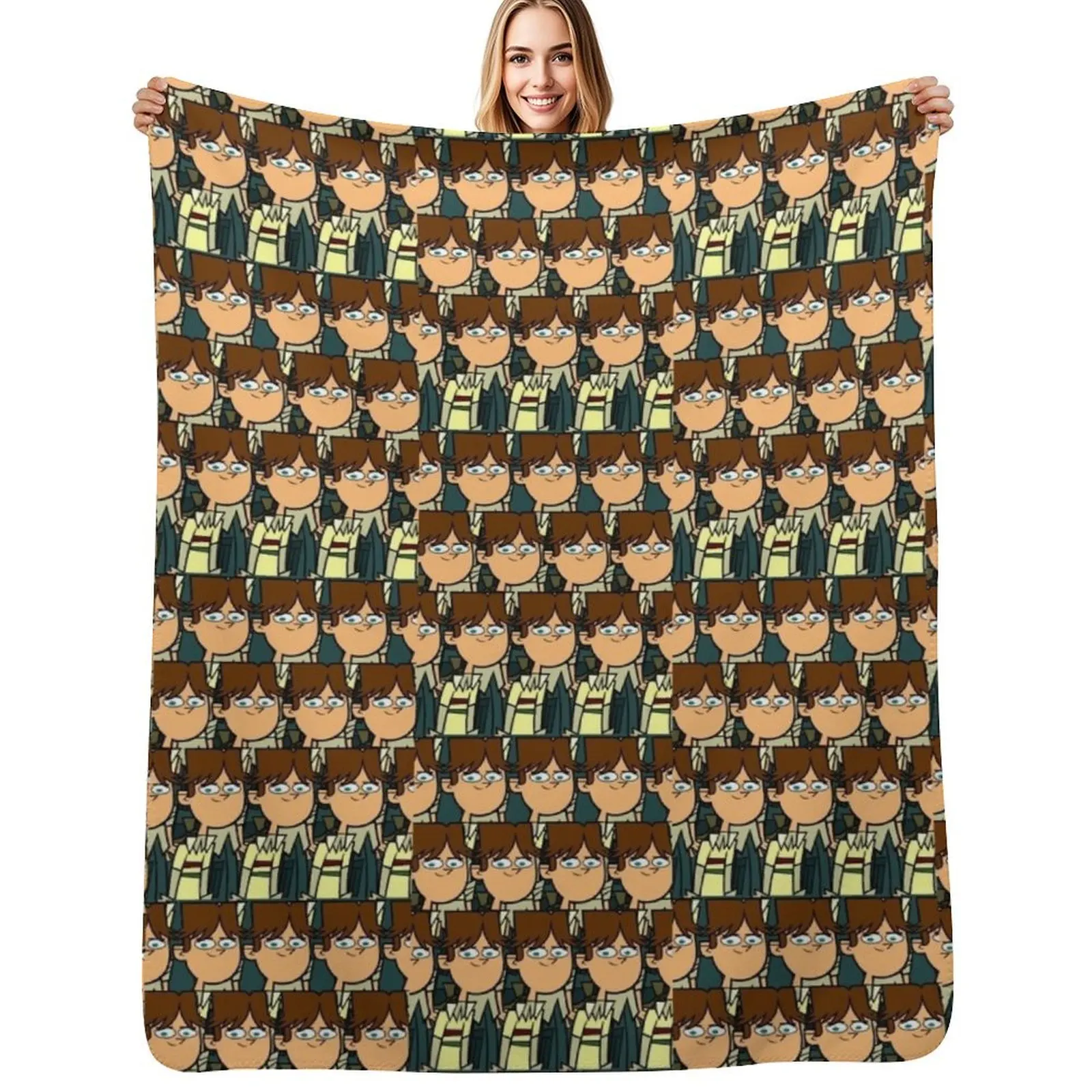 

Total Drama Cody Graphic Throw Blanket Soft Home Decor Blanket for Couch Bedroom