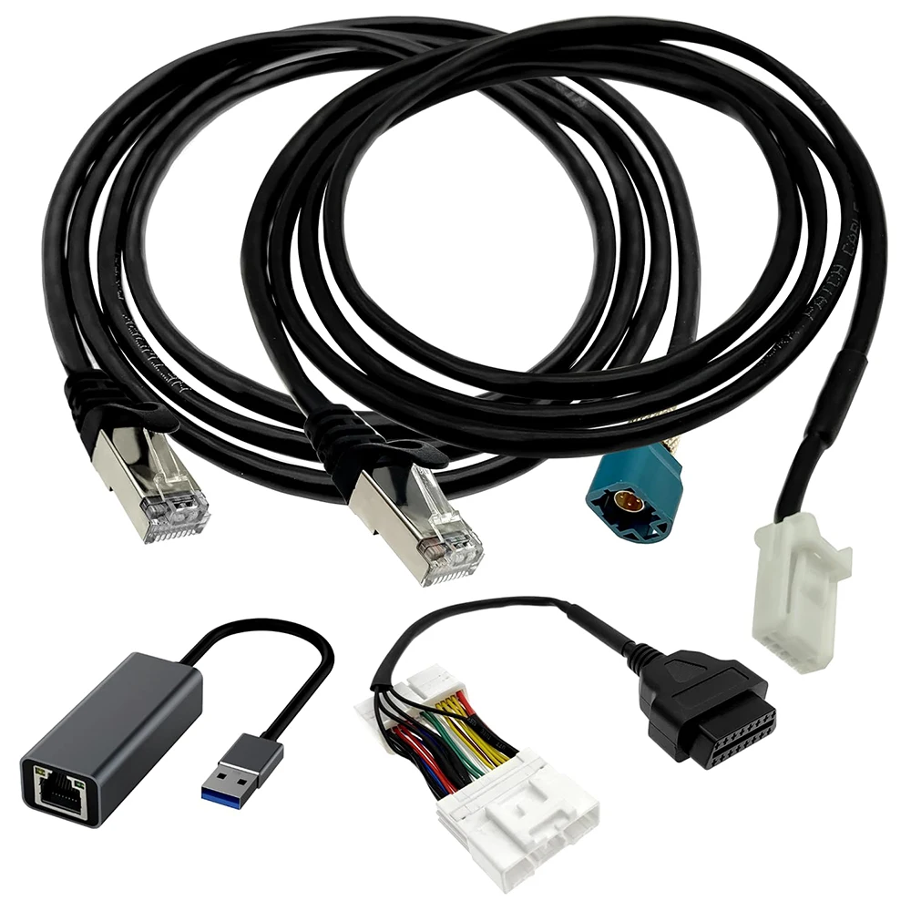 

Diagnostic Cables Set for Tesla Model S 3 X Y, USB OBD2 Diagnostic Tools Adapter for Lanuch X431 PADIII/PADV/PADVII/EV MAX/PRO