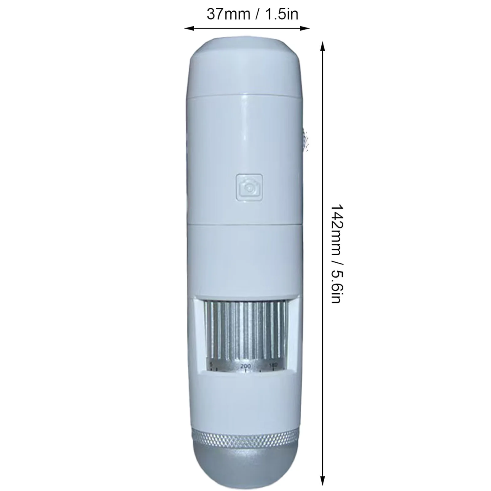 เครื่องตรวจจับหนังศีรษะผมดิจิตอลเครื่องวิเคราะห์ผิวกล้องจุลทรรศน์สําหรับรูขุมขนการทดสอบและการวิเคราะห์ผิวแว่นขยาย 50/200X