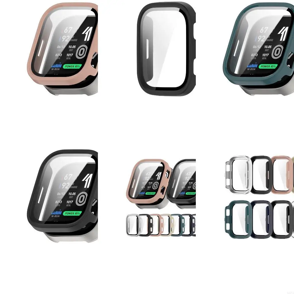 Q6PA Daily Wear Smartwatch Case for A2568, Hard Shell with Front Layer, Side Opening Layout, and Watch Head Coverage