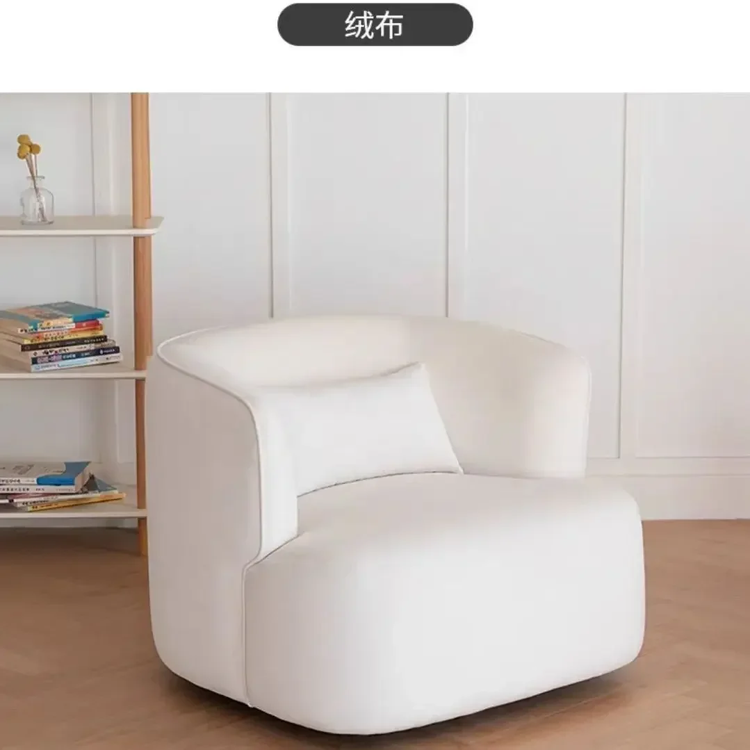 Modern Simple Single Sofa, Small Apartment, Living Room, Balcony, Bedroom, Rental House, Lazy Leisure  Sofa