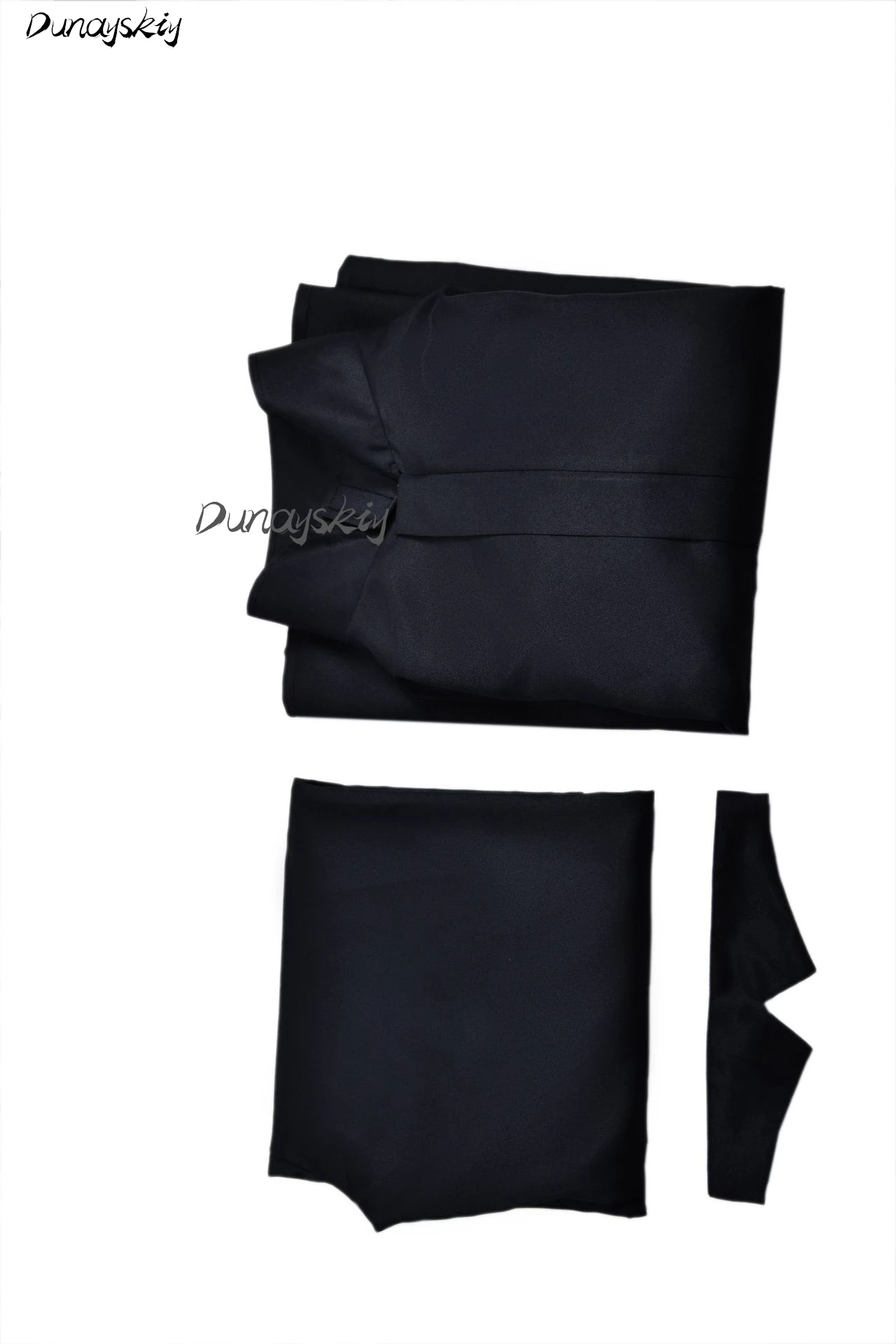 Jujutsu Kaisen Gojo Satoru مجموعة أزياء تنكرية رسمية أنيمي دقيقة الزي الأسود الفضة التدرج شعر مستعار النظارات الشمسية مخصصة