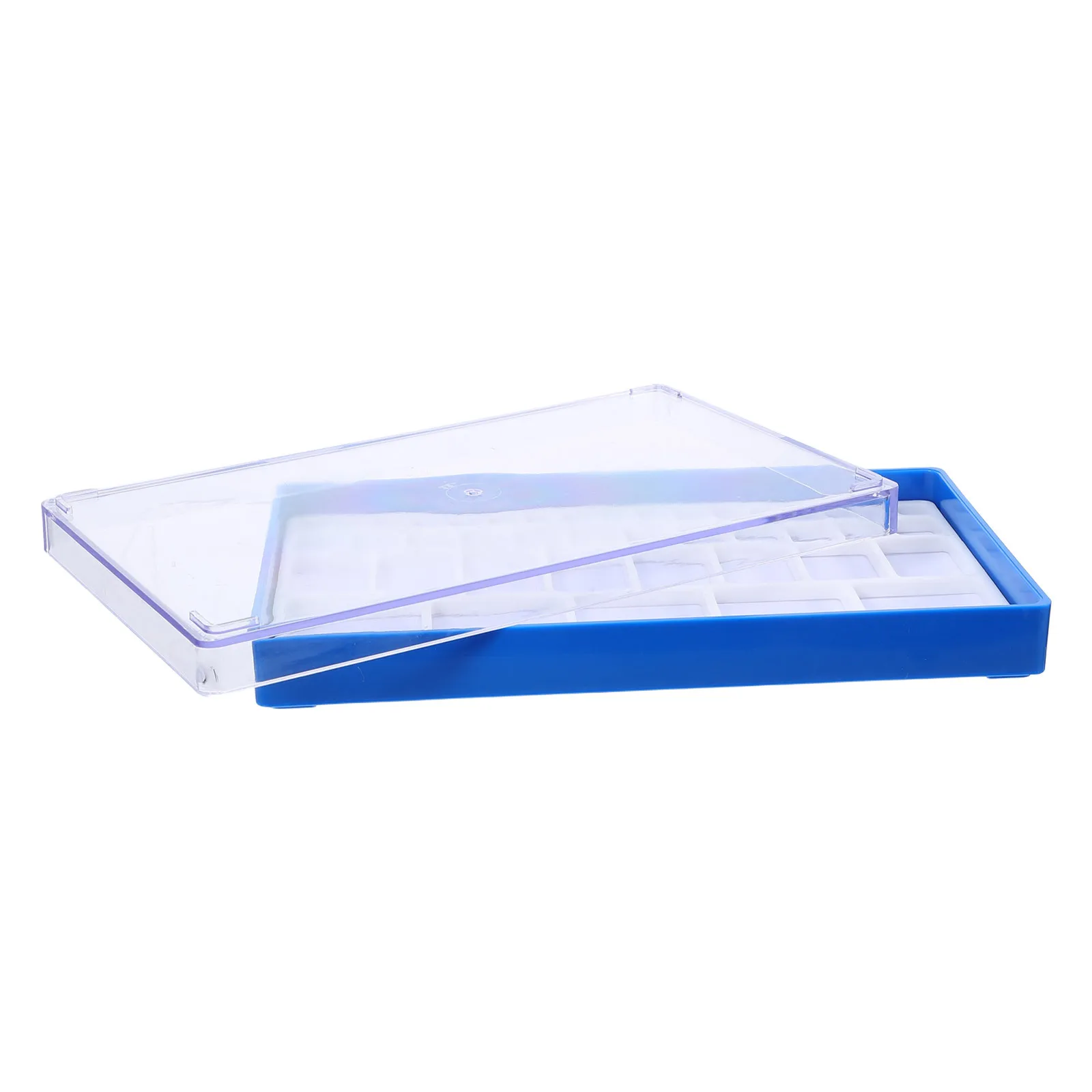 

Watch Parts Storage Box Small Plastic Tray Lid For Watchmaker Repair Tool Hardware Components Transparent Portable Design