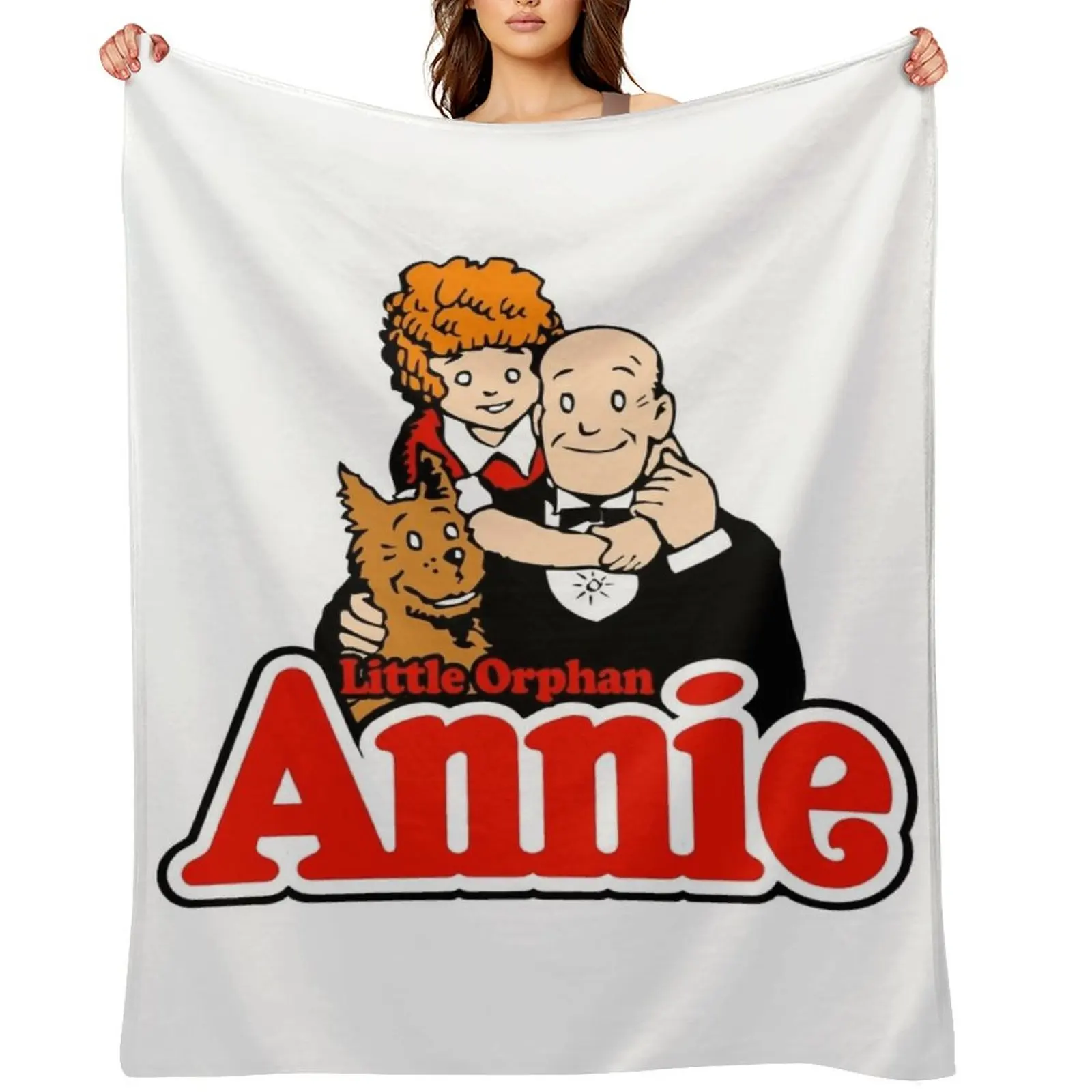 

Little Orphan Annie Throw Blanket Weighted Travel Soft Big Softest Blankets