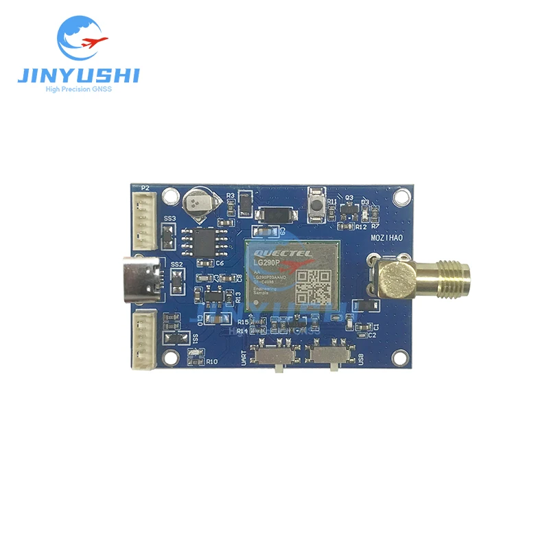 Imagem -04 - Quectel Lg290p Rtk Gnss Placa cm Nível Suporte de Alta Precisão Gps l1 l2 l5 Glonass Beidou Galileo Navic Controle de Voo