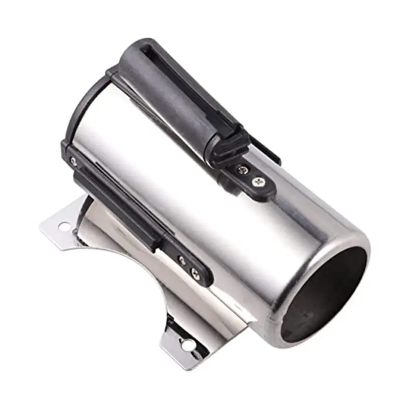 

【STOCK】Wall-Mounted Telescopic Head Wall-Mounted Retractor Stainless Steel Airport Queuing Bar 5 Meters with Rope Head