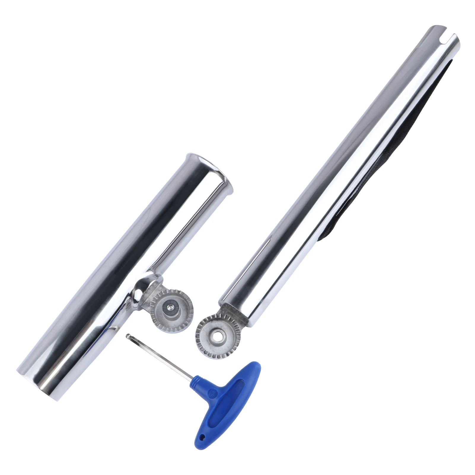 Boat Fishing Adjustable Rod Holder Outrigger Plug-in Marine Stainless Steel Rod Pod