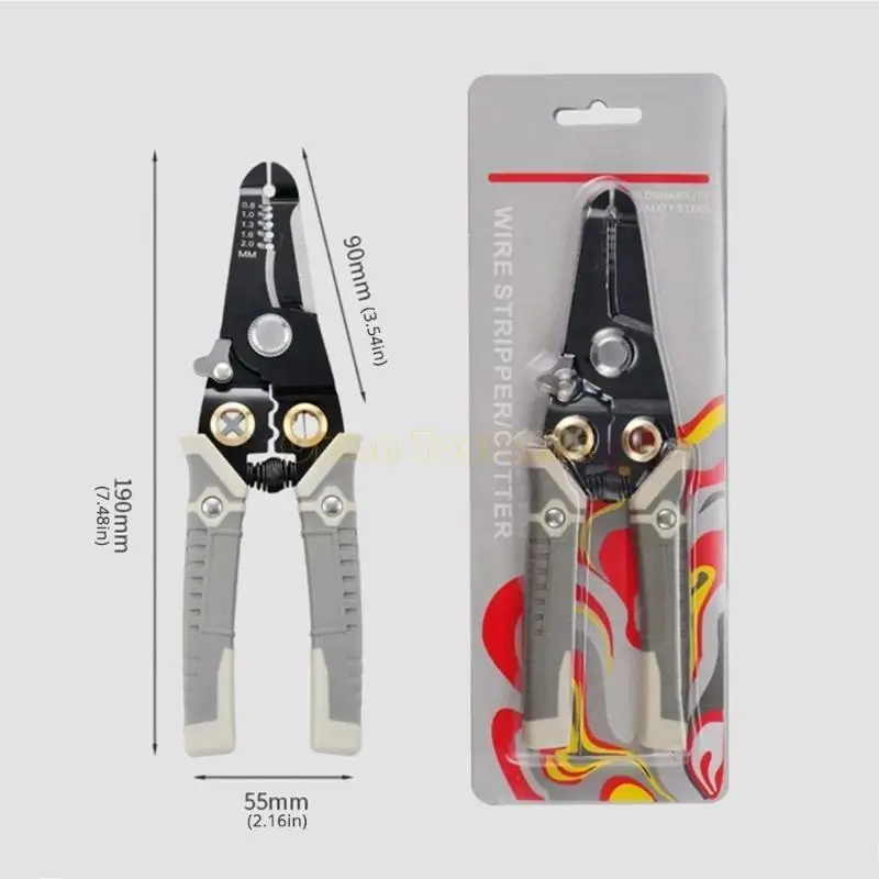 57QF Multifunctional Electrician Pliers For Wire Splitting Stripping Cutter Tool