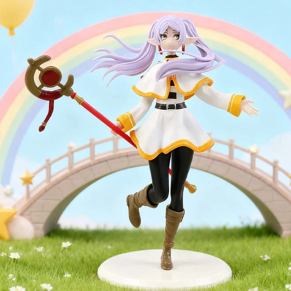 20 センチメートルアニメフィギュア葬儀のフリーレンフィギュアかわいい漫画アクション Pvc 像かわいいモデルコレクション人形ギフト