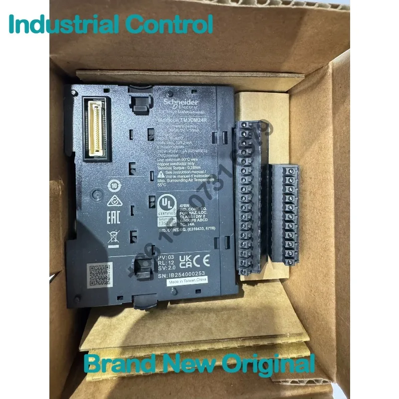 TM3DM24R, expansion module, TM3 16 in/8 out, relay hybrid module