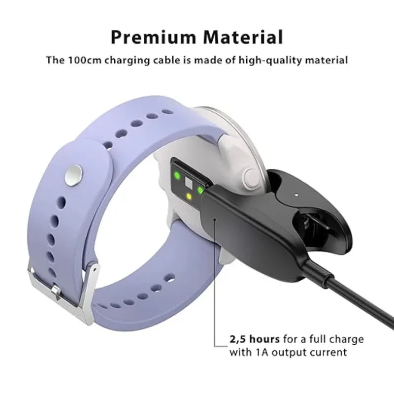 ل Suunto 3 اللياقة البدنية/Suunto 5/Traverse/Ambit 1 2 3 شاحن شاحن USB ساعة ذكية كابل شحن استبدال شاحن 3.3ft #4