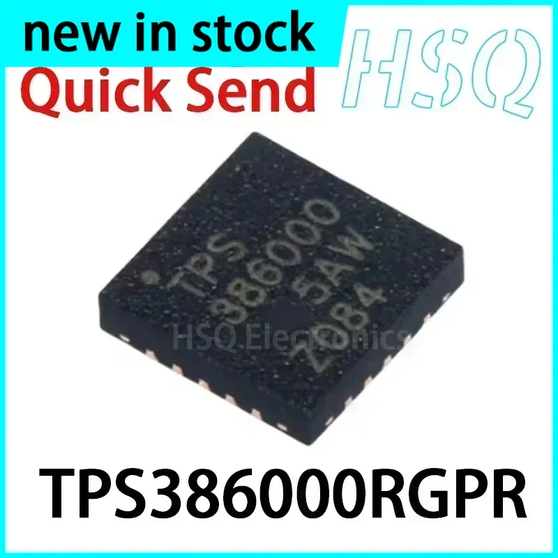 2PCS TPS386000RGPR TPS386000 QFN20 Power Management Chip New in Stock