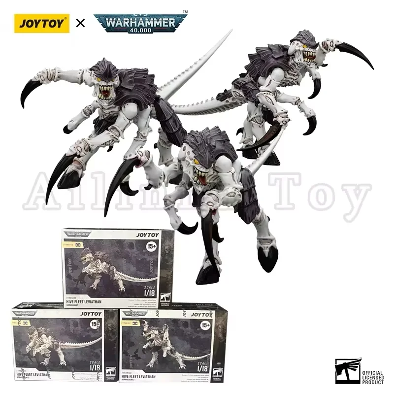 JOYTOY 1/18 Action Figures 40K The Horus Heresy Tyranids Hive Fleet Warmaster Horus Lieutenant Titus Anime Model For Gift