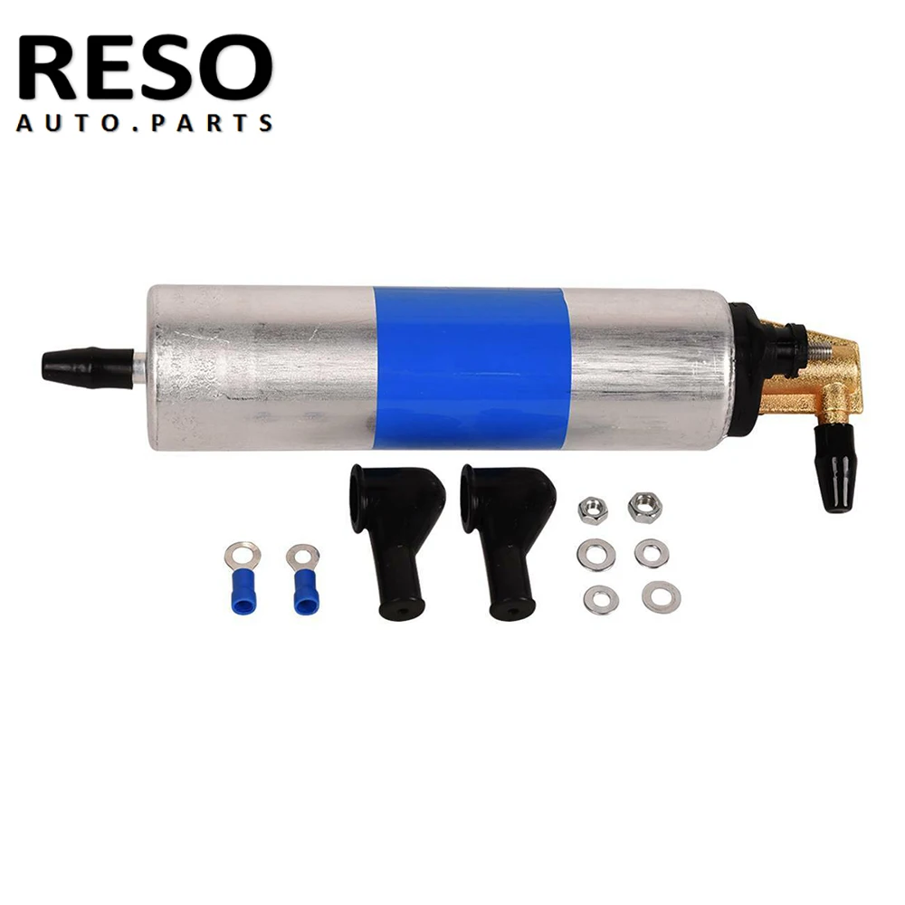 RESO   8mm Inlet Outlet Lift Fuel Pump For MERCEDES BENZ Perkins 1100 Series Massey Ferguson MF 4225449M1 4210980M91 2641A203