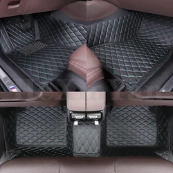 Custom Car Floor Mats for Hongqi HS5 All Model auto Rug Carpet Footbridge Automobiles accessories Car styling interior parts
