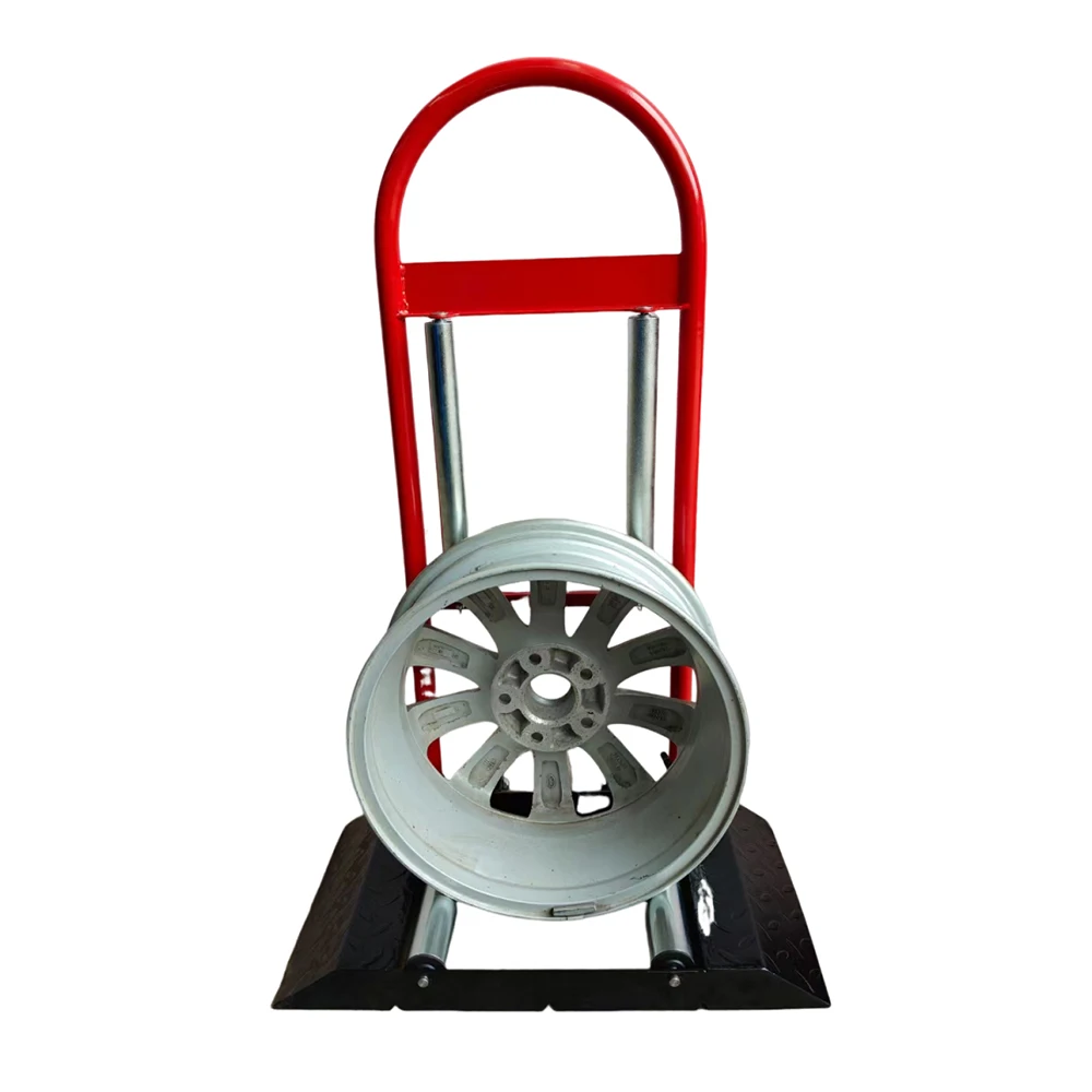 

Factory direct sales metal car tire tire rack for automatic detail rack cleaning