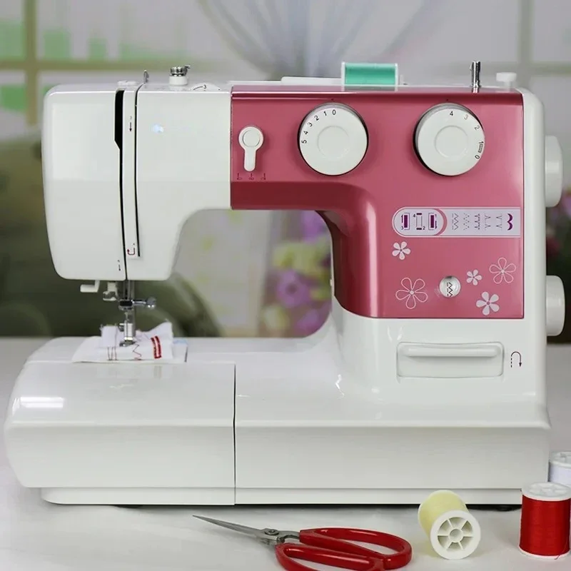 

【Best-selling】220V 60W Heavy Sewing Machine, 8 Built-in Stitches, Metal Frame, Twin , Multifunctional Household Sewing Tools