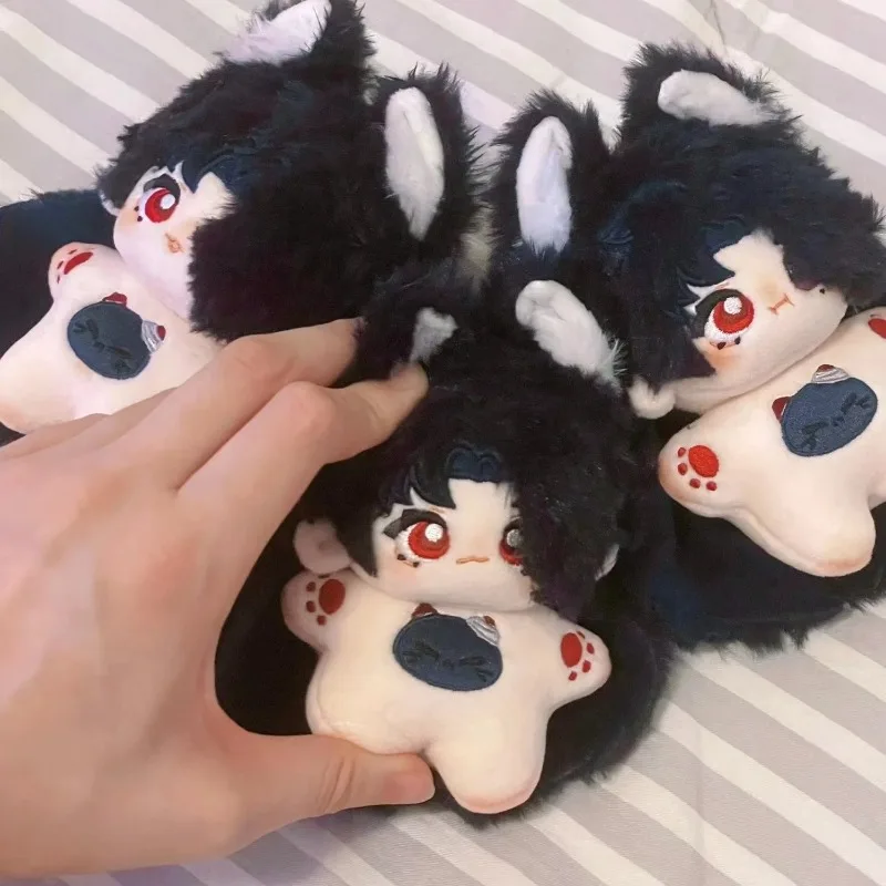 10CM gioco Anime Honkai: Star Rail Cosplay Blade orecchie di animali adorabile bambola di peluche ciondolo carino zaino portachiavi regalo di natale