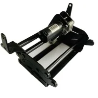 Leather Van Parts Car Seat Leg Support Deluxe Seat Carton Steel Black Metal Foot Support Q50 Carbon Armrest Universal Seat