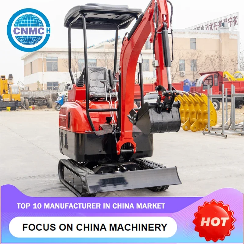 

CNMC Mini Excavators Backhoe Excavator Multifunctional 2 Ton Customize Construction EPA EURO5 Engine Home Garden Accessories