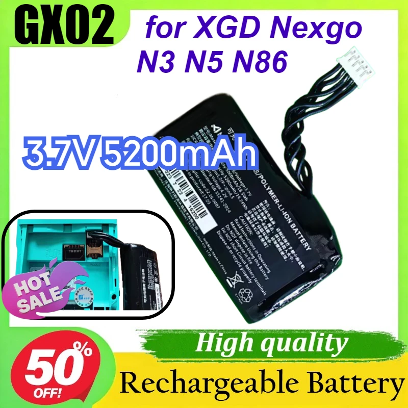 GX02 3.7V 5200Mah 1…