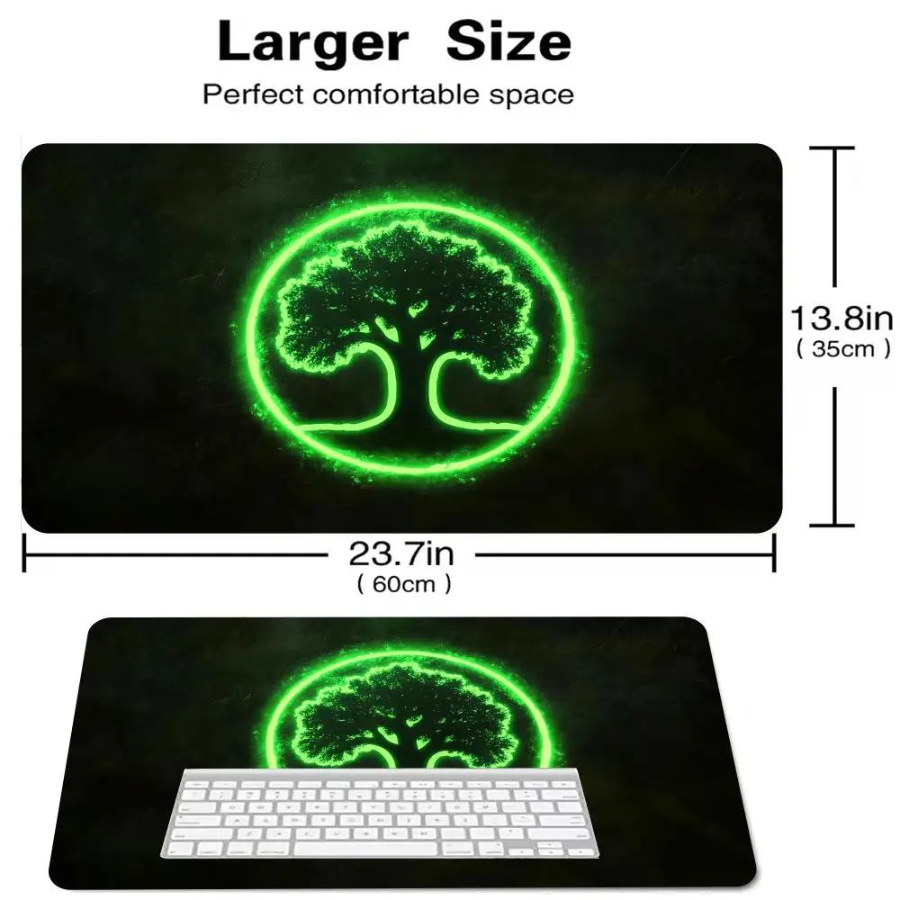 لوحة ماوس ألعاب XXL مناسبة لمكاتب الكمبيوتر ومكاتب المكتب وطاولات الألعاب XXL حصيرة مكتبية مطاطية مضادة للانزلاق حصيرة بطاقة الألعاب #5