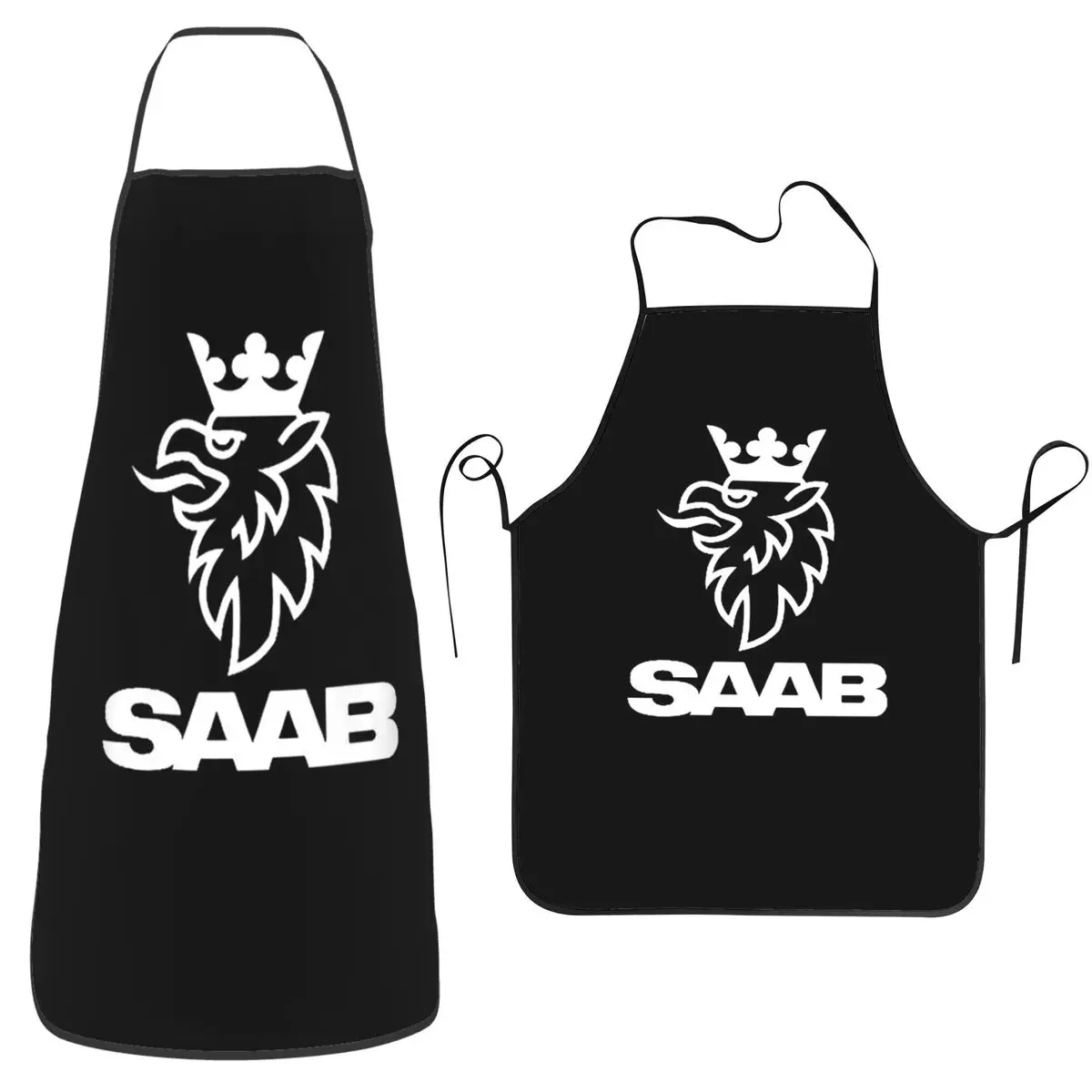 

Шведский фартук Saab Scania, фартук шеф-повара, кулинария, стопор, водонепроницаемый нагрудник, кухонный сарафан для уборки для женщин и мужчин, садоводство