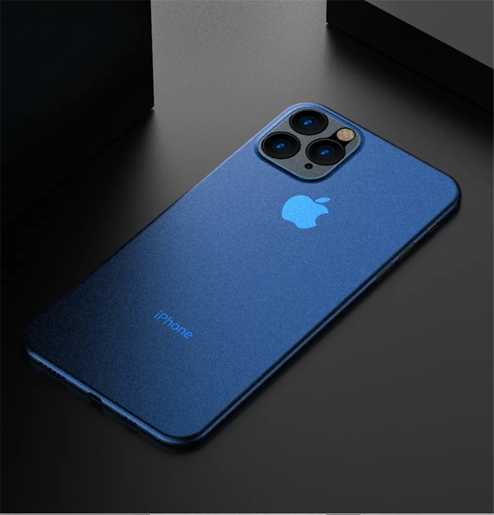 Neue 0,2 mm ultradünne matte PP-Hülle für iPhone 11 12 13 14 15 Pro X Xr Xs Max 13 Mini 7 8 Plus SE 2020 klare harte PC-Abdeckungshüllen – Detail 2