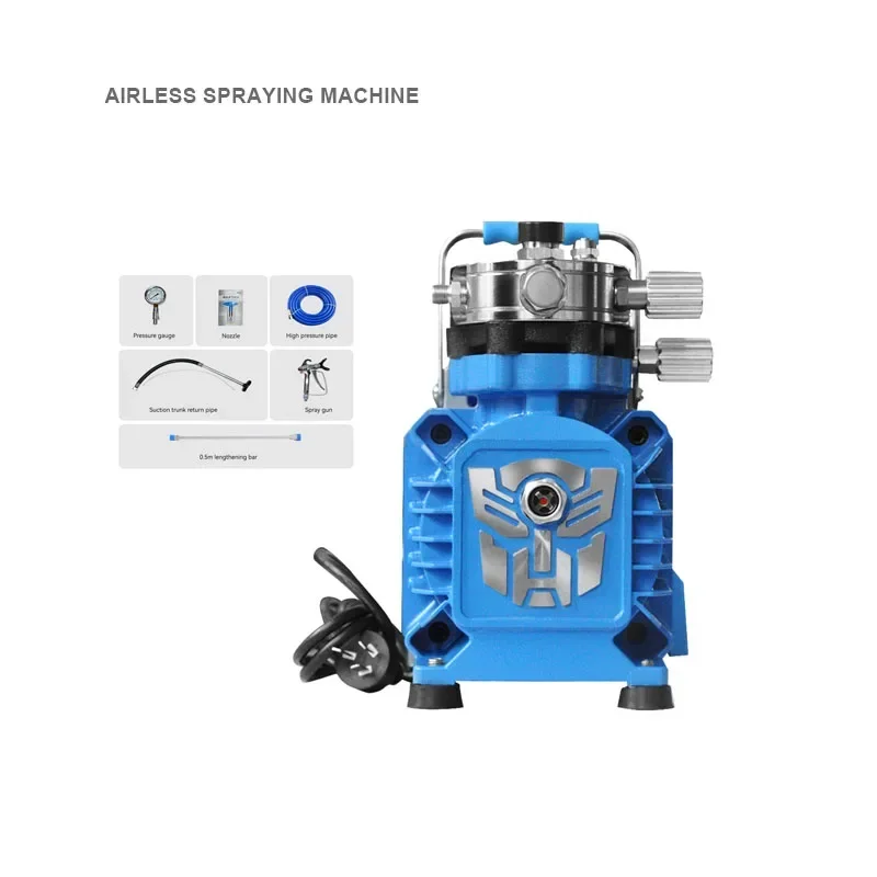 

4500W Electric Airless Paint Sprayer Diaphragm Type Professional Powder Coating Machine 22L for Furniture Yard Wall Spraying