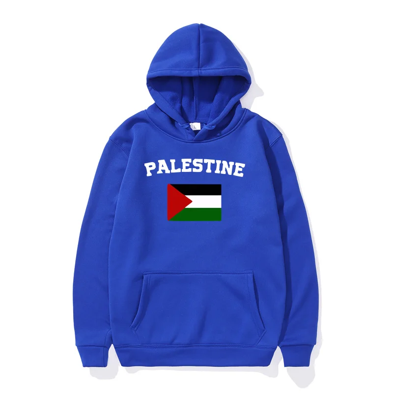 New Loose Hip Hop Harajuku Men\'s Sweatshirt Palestinian Flag Sweatshirt Retro Fall/winter Palestine Couple Hoodies