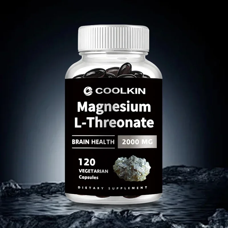 Magnesium L-Threonate - Supports Brain Health, Cognitive Function, Memory, Concentration, and Energy Production