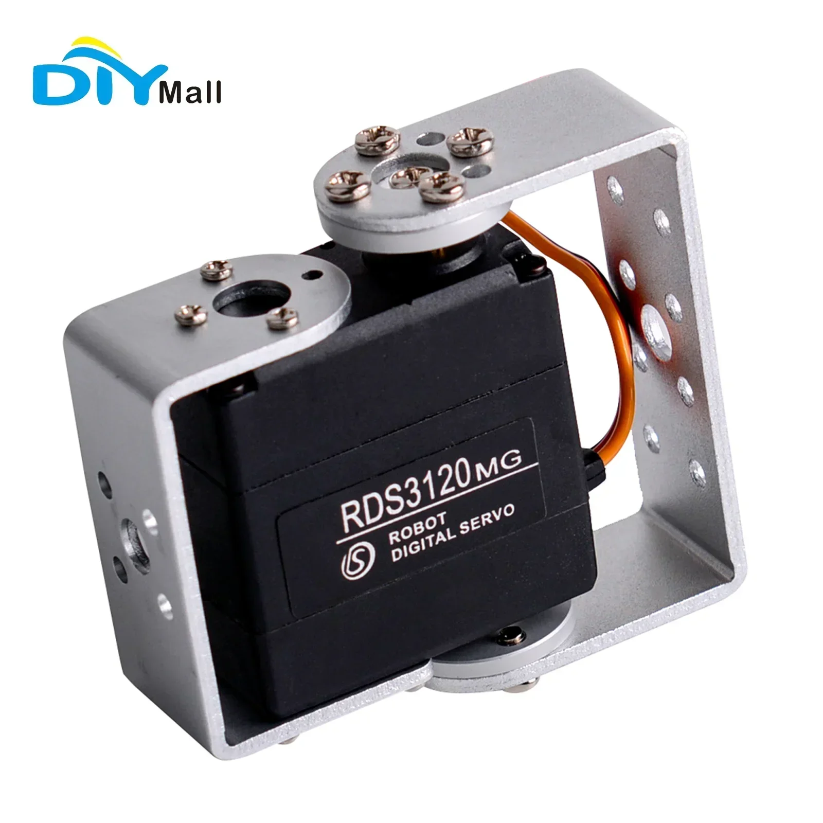 DIYmall 20kg 6V RDS3120MG 180/270 Degree Digital Servo for RC Robot Car