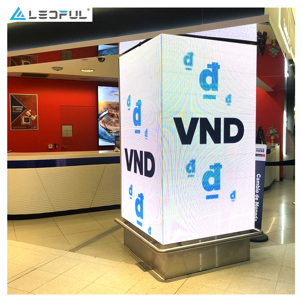 شاشة عرض LED ثابتة داخلية SMD LED جدار فيديو شاشة LED رقمية لكنيسة المؤتمرات