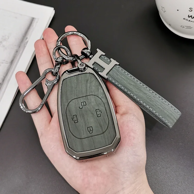 

Suitable for GAC Trumpchi Empow keycase M8 GS3 emkoo GS8 M7 GM8 E9 ES9 keycover keyshell keychain