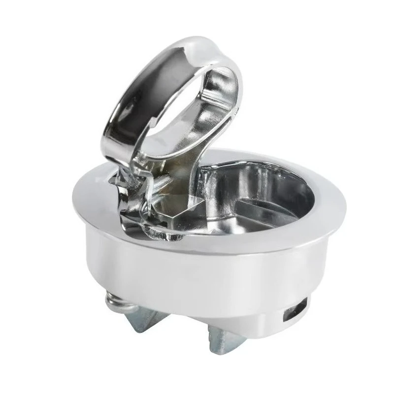 High Quality RV Accessories 60mm Zinc Alloy 10 Pcs/Box Round Built-in Handle Lock Cylinder