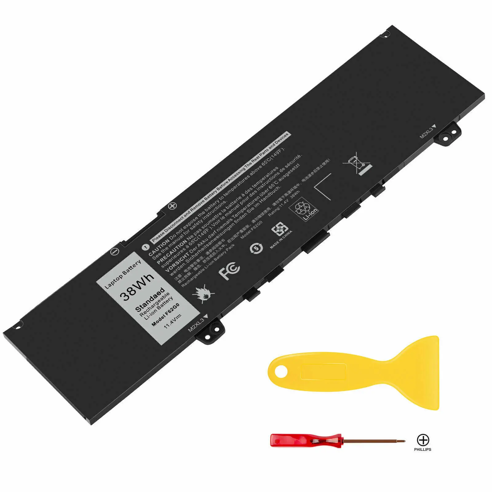 

Новый OEM аккумулятор 38 Втч F62G0 для Dell Inspiron 13 7000 2-в-1 7373 7386 7370 7380 5370 F62G0 RPJC3 Быстрая доставка в течение 24 часов