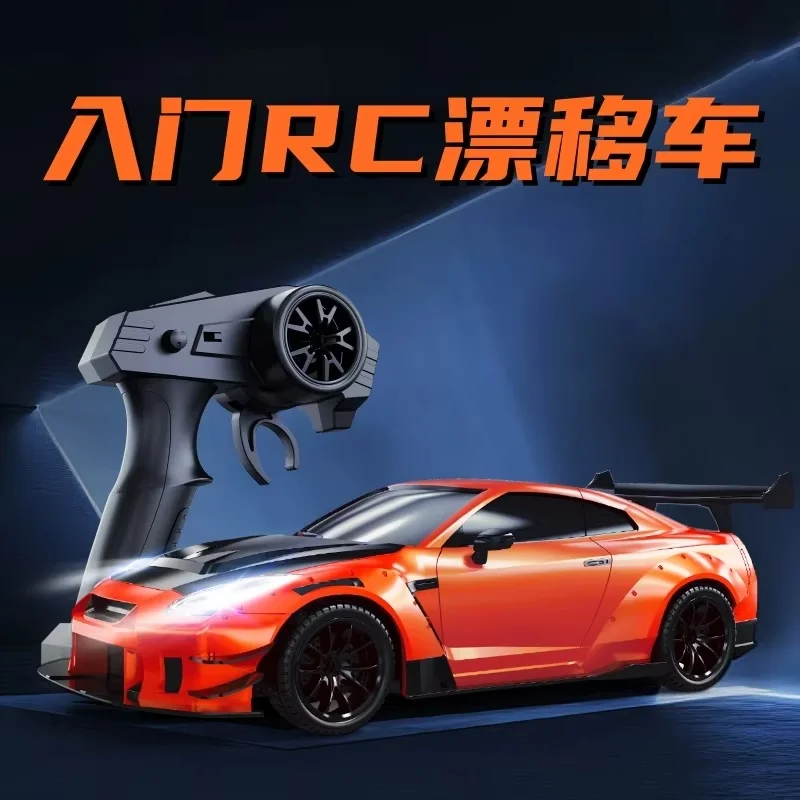 

RC Drift Car 4WD Готовый для бега Полностью пропорциональный рулевой механизм дроссельной заслонки Светодиодный светильник Автомобиль с дистанционным управлением для мальчиков-початковщиков Игрушка