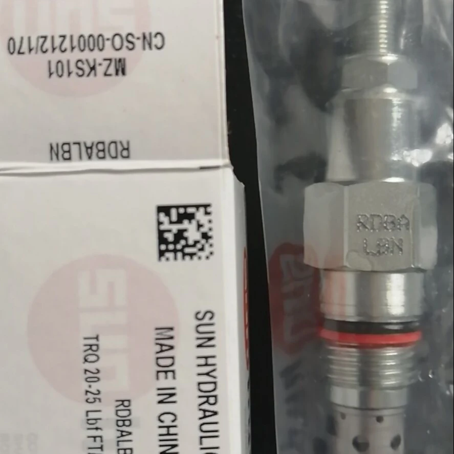 RDBA-LBN RDBA LBN RDBALBN SUN HYDRAULICS ORIGIN Direct-acting Relief Valve Cartridges Insert Screwin Screw in Stock Competitive