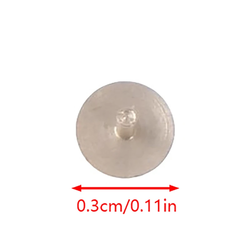 10 PCS Dial Universal Foot Pegs Dial Locator Pin Dial Repair Fixing Accessories Locator Pin Diameter 0.6mm Watch Repair Parts